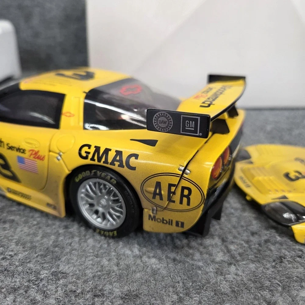 RARE 1:18 Dale Earnhardt & Dale Jr #3 GOODWRENCH 2001 RACED ROLEX CORVETTE C5R